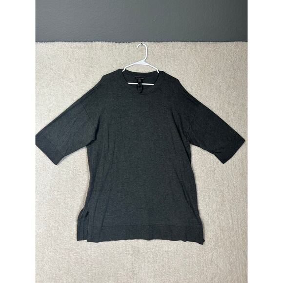 Eileen Fisher Gray long short or dress. Size XL. Casual preppy minimalist - Picture 1 of 9